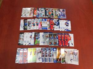 lot 128 image: (50) Peyton Manning Football Card Player Lot