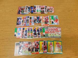 lot 135 image: (50) Joe Montana Football Cards - Player Lot- 49ers Great