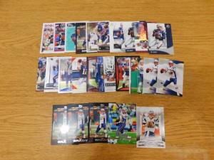 lot 137 image: (25) Tom Brady Football Cards - Player Lot - GOAT