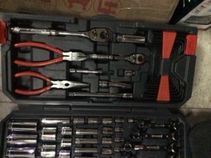 Crescent 14 in. and 38 in. Drive 6 Point SAEMetric Professional Tool Set (180-Pieces)