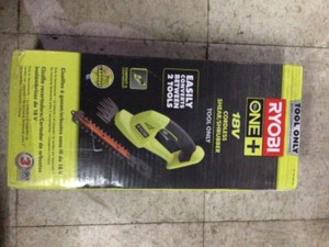RYOBI ONE 18V Cordless Battery Grass Shear and Shrubber Trimmer (Tool Only)