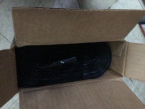 HUSKY 4 ft. x 100 ft. Black 4 mil Plastic Sheeting