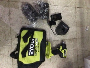 RYOBI ONE HP 18V Brushless Cordless Compact 14 in. Impact Driver Kit with (2) 1.5 Ah Batteries, Charger and Bag