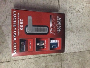 Unbranded 2835 Marine Grade Keyless Mechanical Storeroom Handle with Passage Function