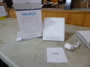 lot 25 image: NEW Hiloly Light Therapy Lamp