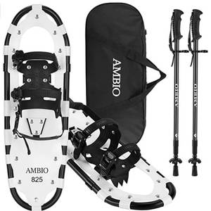 lot 27 image: NEW Ambio Xtreme Light Weight Snowshoe Set