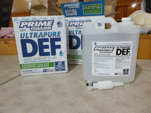 lot 86 image: 2 Jugs of Prime Guard Ultrapure DEF Diesel Exhaust Fluid