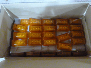 lot 110 image: Case of DOT Amber Marker Lights
