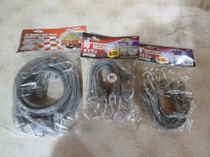 lot 124 image: 3 Packs of Erickson Rubber Tarp Straps