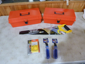 lot 162 image: 2 Toolboxes and Tools
