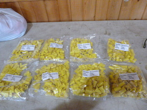 lot 169 image: 8 Bags of Wire Connectors
