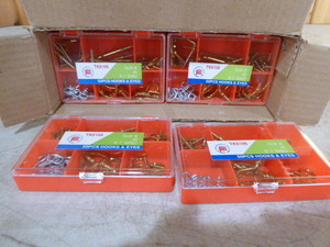lot 176 image: Case of PTC Hooks and Eyes