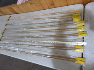 lot 181 image: 9 Stanley Continuous Hinges