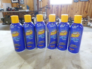 lot 249 image: 6 Bottles of Silver-Zyme Odor Eliminator for Clothing
