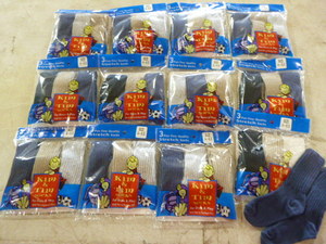 lot 269 image: 1 Dozen Packs of Kim & Tim Socks