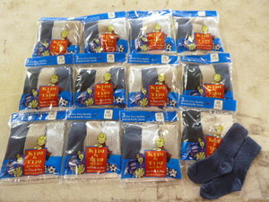 lot 270 image: 1 Dozen Packs of Kim & Tim Socks
