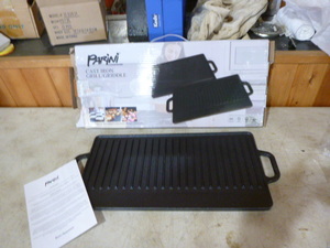 lot 341 image: Parini Cast Iron GrillGriddle
