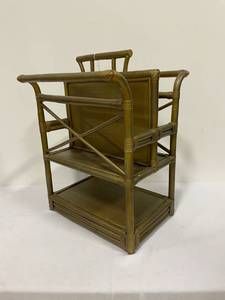 lot 35 image: Bamboo Magazine Rack