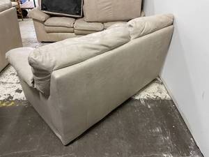 lot 26 image: Two Cushion Leather Chair