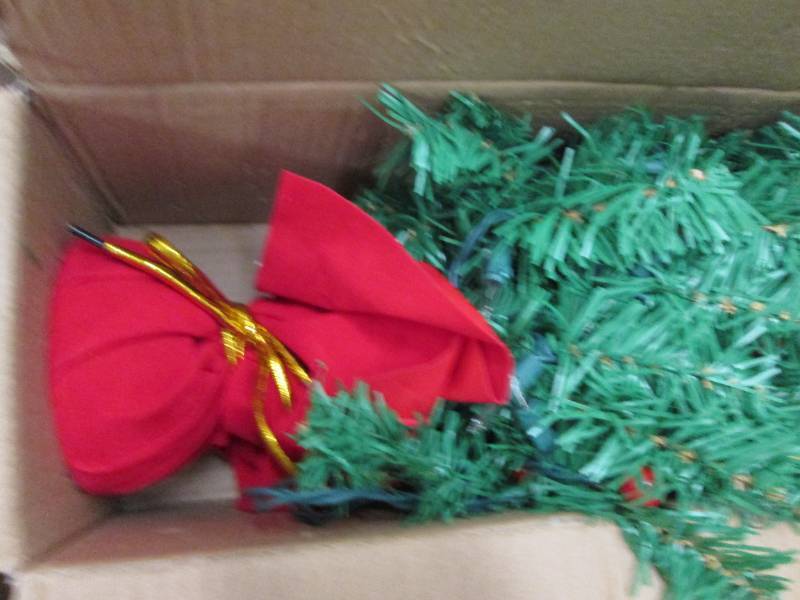 24 table top tree with ornaments a...