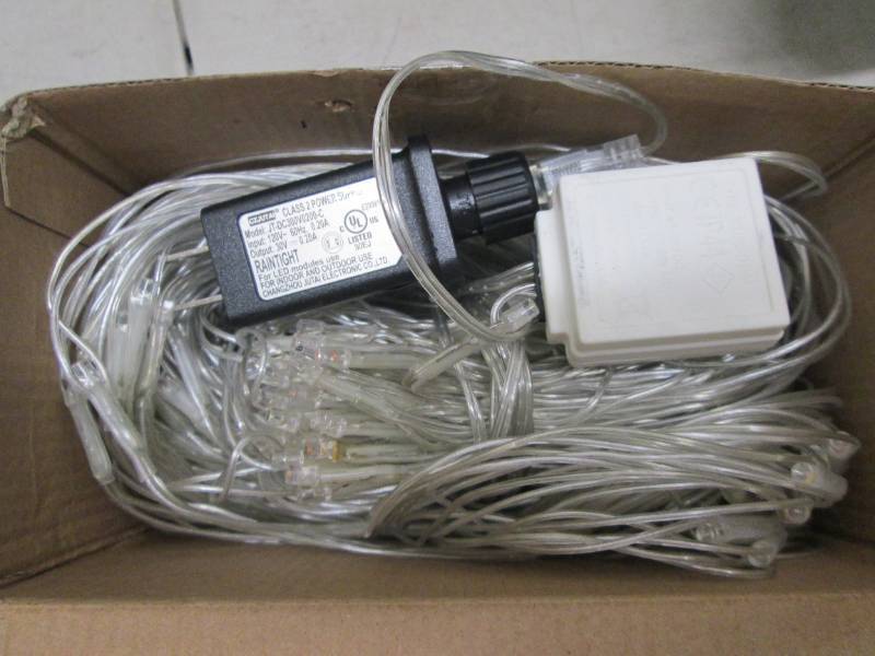 300 light count LED net lights, mul...