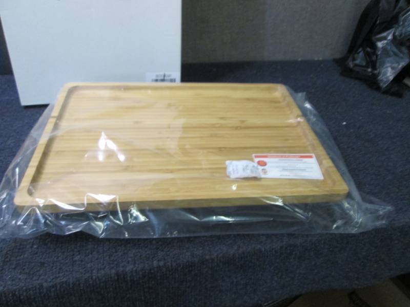 Beebo Bamboo Wooden Bedside Tray Sh...