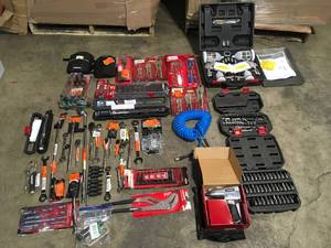 Large lot of assorted Husky Mechanic Tools various models and conditions customer returns see pictures