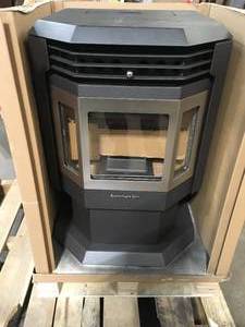 Comfortbilt HP21-SS Pellet Stove 2,400 sq. ft. EPA Certified with SS Trim not used  customer return see pictures
