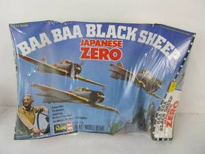 lot 96 image: Larger Revell BAA BAA BLACK SHEEP Japanese Zero
