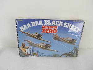lot 97 image: Larger Revell BAA BAA BLACK SHEEP Japanese Zero