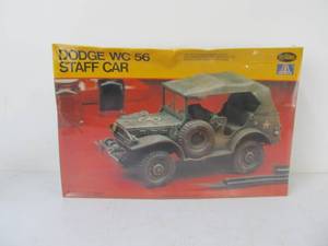 lot 39 image: Testors Dodge Military WC-56 Staff Car