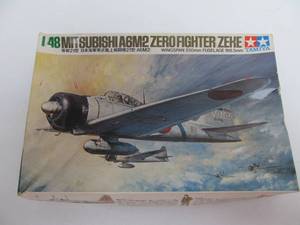 lot 132 image: Tamiya Mitsubishi Japanese Zero Fighter Zeke