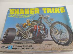 lot 135 image: Larger MPC Chevy Powered Chopper Shaker Trike