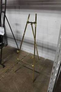 lot 499 image: Lot of (2) Brass Easels