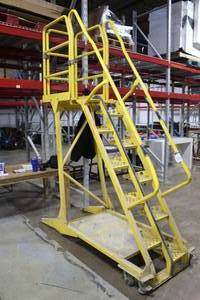 lot 35 image: Lapeyre Stair Rolling Staircase