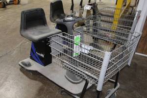 lot 36A image: Amigo Mobility International Value Shopper Electric Shopping Cart