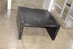 lot 563 image: Black Wood Coffee Table