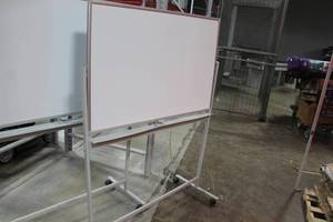 lot 649 image: Dry Erase Board with Rolling Stand