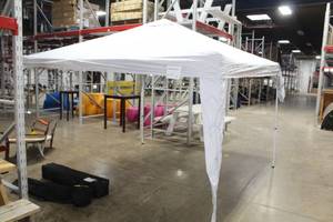 lot 650 image: White Canopy 10Lx10W