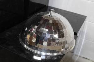 lot 643 image: Lot of (75) Plastic Mirror Ball Covers 12D