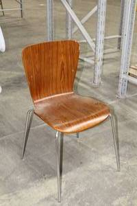 lot 746 image: Lot of (4) Brown Chairs