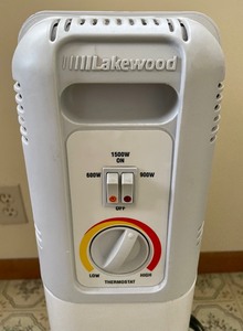 lot 25 image: Lakewood Space Heater on Casters