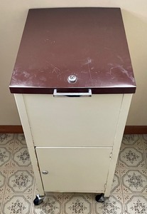 lot 23 image: Top Opening File Cabinet on Casters