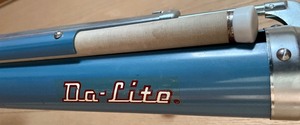 lot 69 image: Vintage DaLite Projector Screen