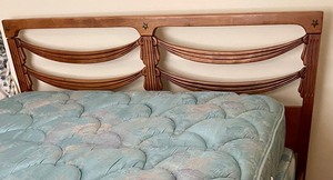 lot 77 image: Antique Full Size Bed Frame