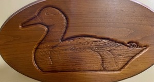 lot 104 image: Wooden Duck Art