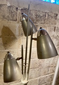 lot 278 image: Vintage 3 Head Floor Lamp