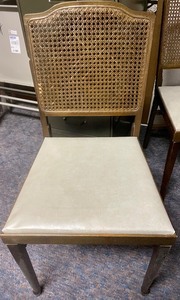 lot 270 image: Vintage Card Table and 4 Chairs