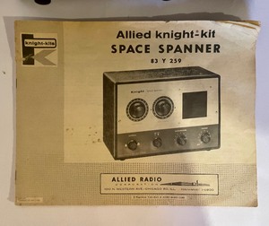 lot 197 image: Allied Knight-Kit Space Scanner