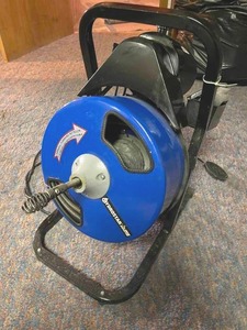 lot 203 image: Hydrostar Electric Drain Cleaning Machine